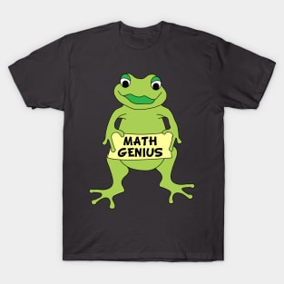 Math Genius Frog T-Shirt